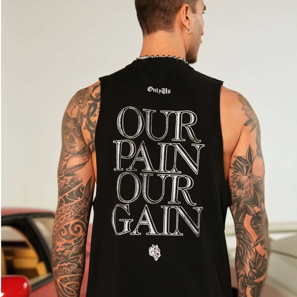 Darc Sport Tommy Black Graphic Tank Medium NWT